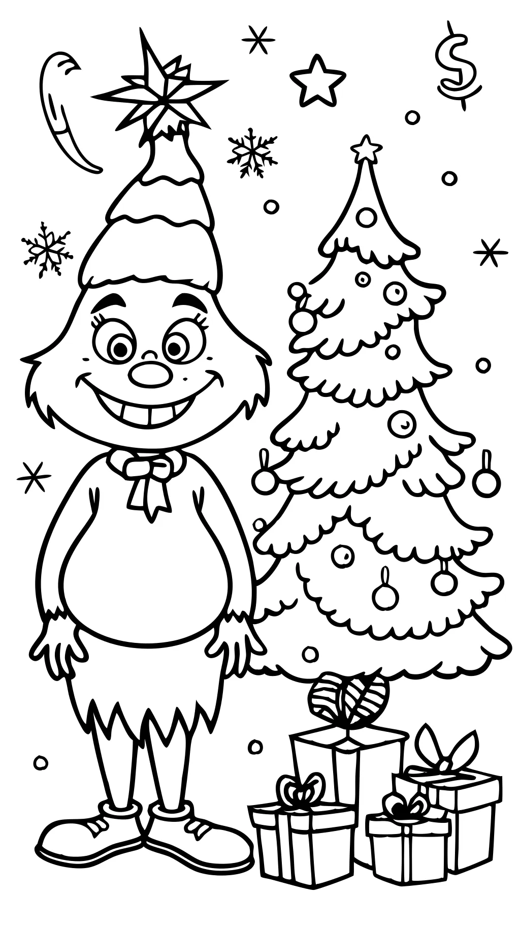 coloriage grinch